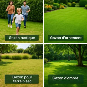 type de gazon