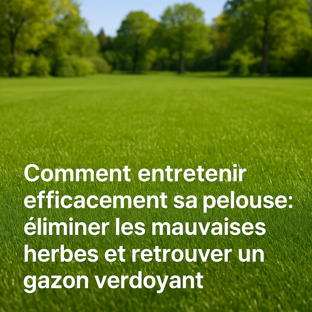 Comment entretenir efficacement sa pelouse Hero image article